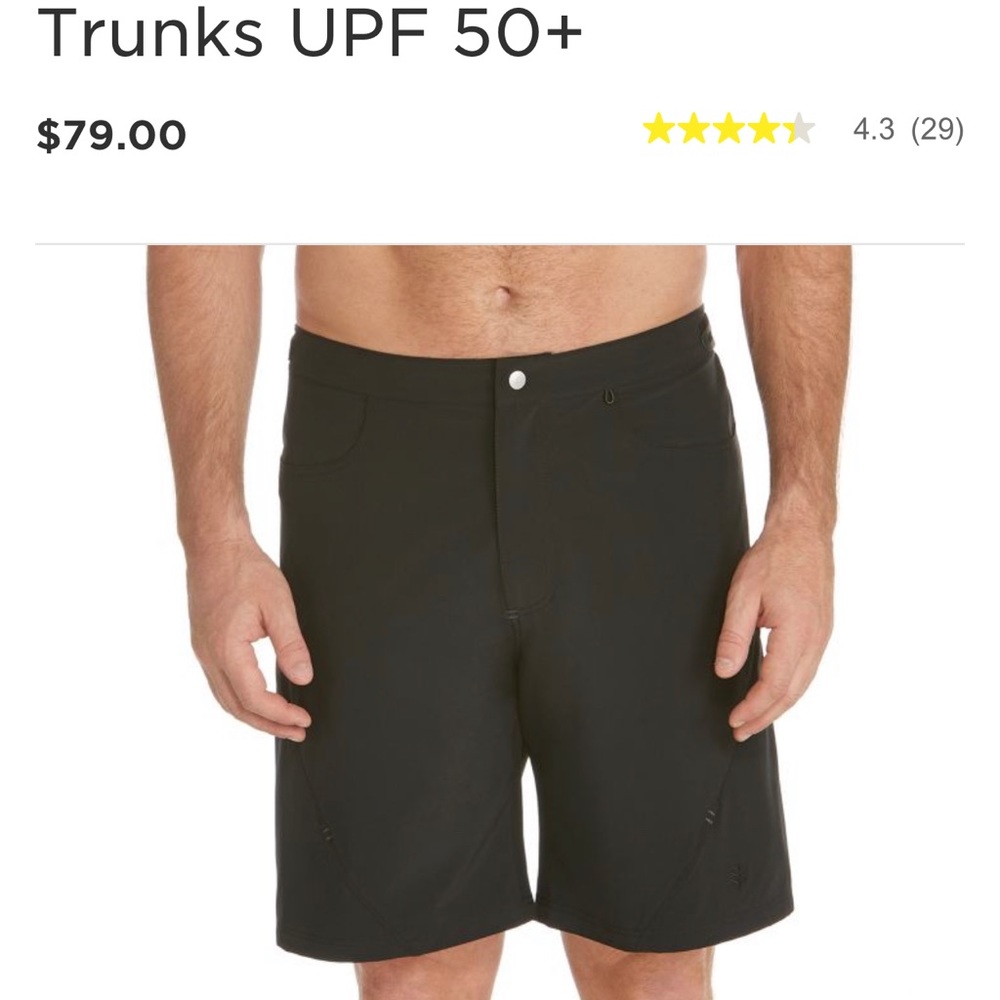 Coolibar tech swim trunks. Never opened.